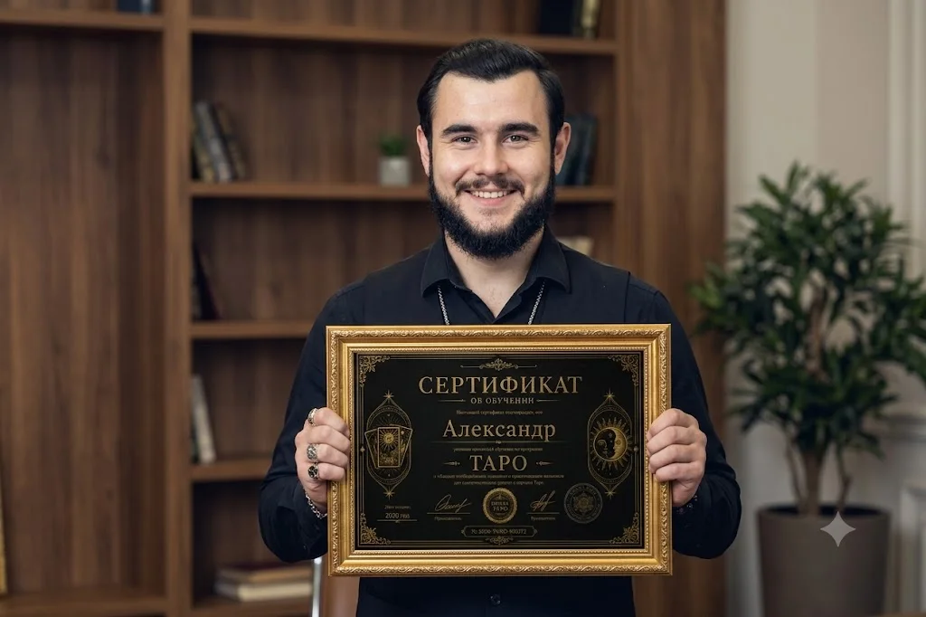 Таролог Александр с Сертификатом
